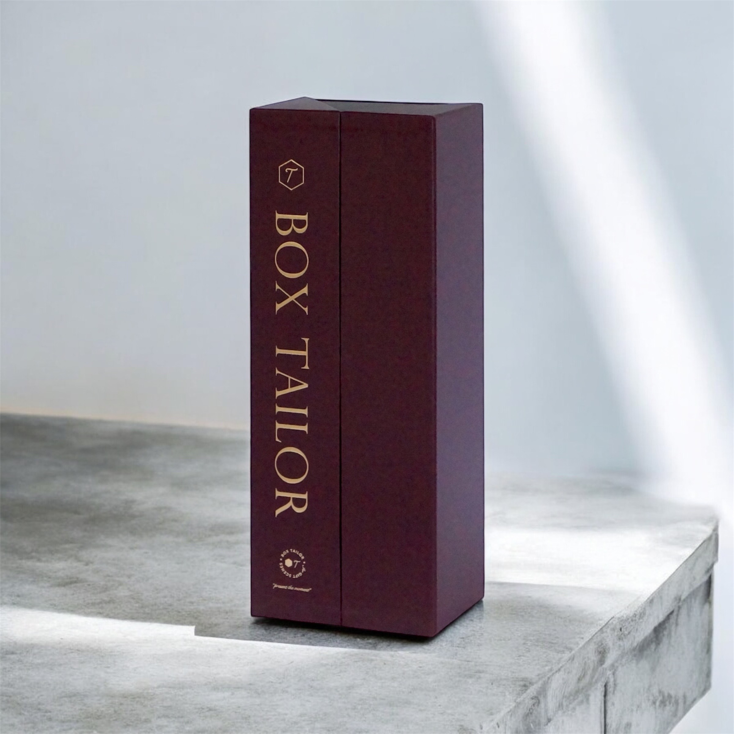 佐賀ダンボール商会 BOXTAILOR｜日本酒・ウイスキー用スリム型高級貼り箱ギフトパッケージ